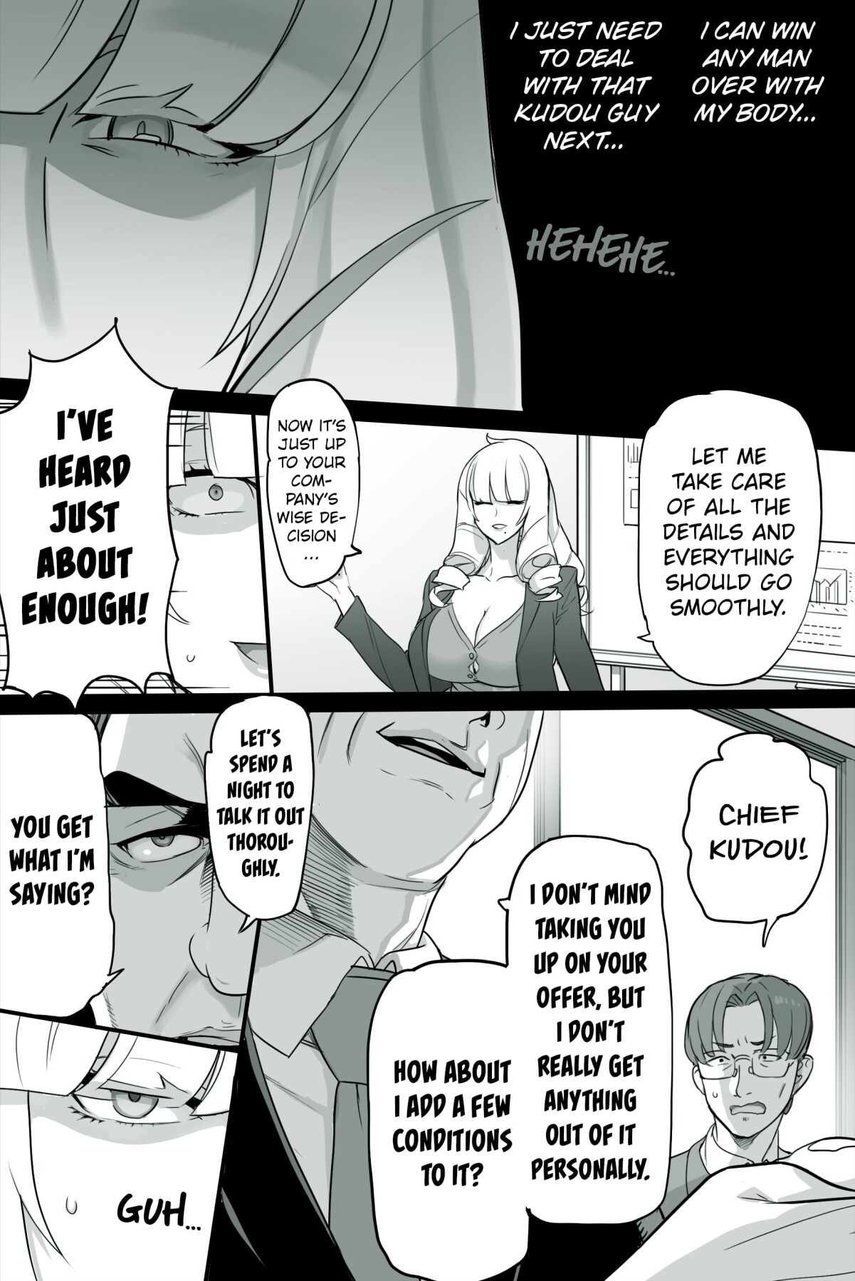 Hentai Manga Comic-Business Question-Read-3